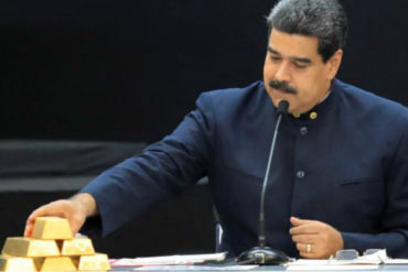 ¡QUE SE SEPA! En un oscuro negocio el gobierno de Maduro le vende la mayor parte del oro venezolano a refinerías turcas