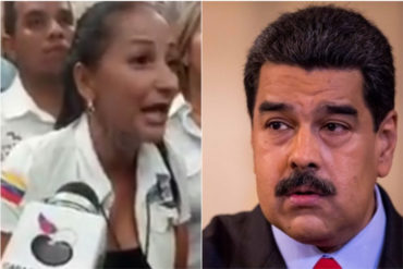 ¡SIN PELOS EN LA LENGUA! Trabajadora de Corpoelec se las canta a Maduro: “El saboteador es usted” (+Video)