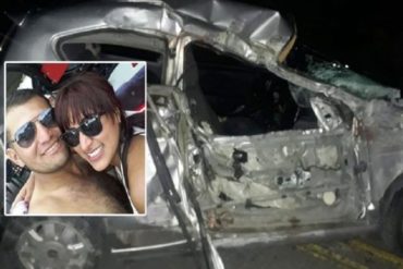 ¡TRÁGICO! Murió una pareja de venezolanos en un accidente de tránsito en Colombia (el conductor perdió el control)