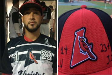 ¡CONMOVEDOR! El hermoso gesto de los jugadores de Cardenales de Lara en su primer partido tras muerte de Castillo y Valbuena (+Fotos)