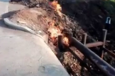 ¡EN RIESGO! Alertan que fuga de gas pone en peligro de explosión a vecinos en Maracaibo (+Video)