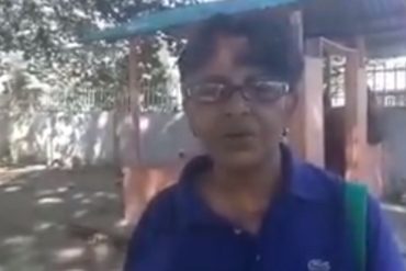 ¡LES METEN MIEDO! Abuela confiesa: Vengo a votar porque me dijeron que van a quitar la pensión y los bonos (+Video)