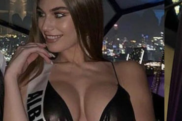 ¡EXPLOTADÍSIMA! Miss Albania Universo se vuelve viral por transmitir videos fumando y bailando sensualmente  (+Fotos y Videos Hot)