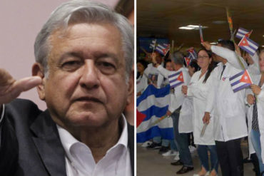 ¡QUÉ SORPRESA! Gobierno de López Obrador estaría negociando la contratación de 3.000 médicos cubanos