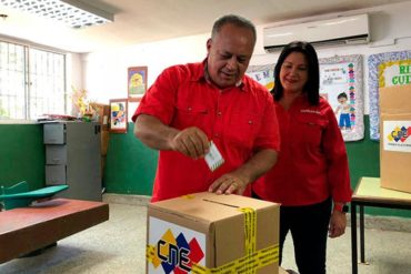 ¡AY, POR FAVOR! Diosdado Cabello: “Venezuela tiene el mejor sistema electoral del mundo”