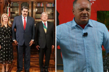 ¡ELLOS EN SU MUNDO! Cabello negó repudio a Maduro en México: «El pueblo lo esperó en la calle para saludarlo con cariño»