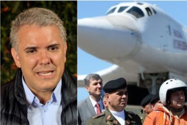 ¡DURO! Iván Duque: Bombarderos rusos son un acto inamistoso con Colombia y la región, y el continente debe estar alerta (+Video)