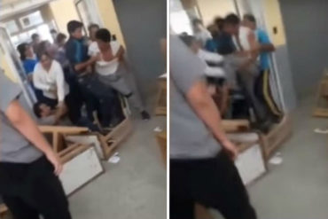 ¡QUÉ SALVAJE! Un alumno le cayó a patadas a su profesor de Historia porque lo raspó (+Video)