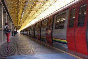 ¡SÉPALO! Tren averiado en la estación Caño Amarillo generó fuerte retraso en Línea 1 del Metro de Caracas