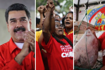 ¡LO ESTALLARON! Maduro ofreció pernil y 2.000 soberanos a cambio de votos este #9Dic y las reacciones no se hicieron esperar