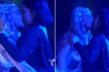 ¡CANDELA! Actriz Niurka Marcos se comió a besos a una fanática que se subió a la tarima en un show (+Video +Lengua y demás)