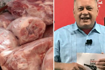 ¡VEA! Diosdado regañó a los que se quejan por los perniles: «Ya empezó la peleadera, que si ‘me dieron solo un pedacito y pa’ rellenar una arepa'»