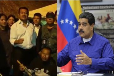 ¡SÓBATE! Cacique pemón descarga con todo a Maduro: Fuera de aquí Nicolás porque tú eres colombiano (+Video)