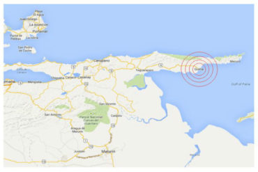 ¡ATENCIÓN! Funvisis reportó un sismo de magnitud 4.1 al sureste de Güiria