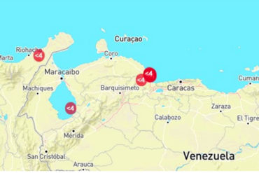 ¡ATENTOS! Reportan nuevo sismo de 3.3 grados de magnitud al noroeste de Valencia este #29Dic