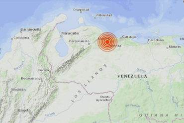 ¡EL DATO! Más de 34 réplicas se han registrado luego del fuerte sismo que sacudió a los venezolanos este #27Dic