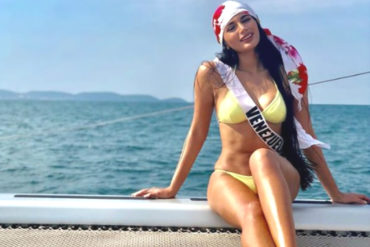 ¡QUÉ CURVAS! Sthefany Gutierrez encendió las redes con sus primeras fotos en traje de baño en el Miss Universo (+Imágenes)