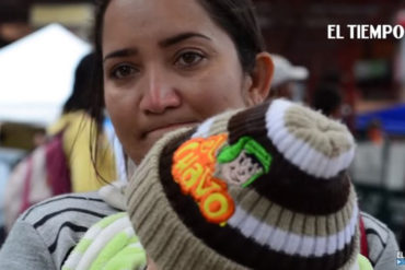 ¡EL DRAMA DE LA DIÁSPORA! La tragedia de una venezolana que cruzó el río Arauca con su bebé en brazos (+Video)