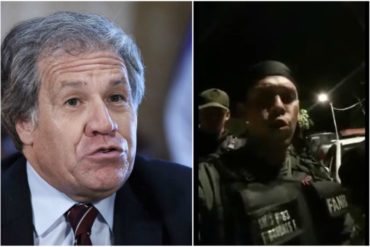 ¡PENDIENTE! Almagro sobre alzamiento militar en Cotiza: Venezuela debe democratizarse mediante el artículo 233