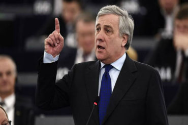 ¡DURO! Tajani: «Maduro el usurpador elige de manera ilegítima otro Presidente de la AN.  Ya basta, Europa tiene que hacer su parte»