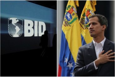 ¡APOYO TOTAL! Banco Interamericano de Desarrollo reconoce a Juan Guaidó como presidente encargado de Venezuela (+lo que dijo María Corina)