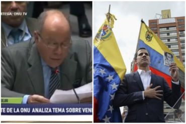 ¡IMPORTANTE! Brasil reconoce a Guaidó como presidente encargado de Venezuela ante el Consejo de Seguridad de la ONU