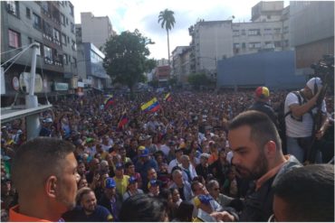 ¡ABARROTADO! Así lució Los Teques durante la realización del Cabildo Abierto este #18Ene (+Fotos) (+Videos)