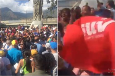 ¡PA’ QUE SEAN SERIOS! Chavista intentaron sabotear Cabildo Abierto en Petare y así los recibieron (+Videos)