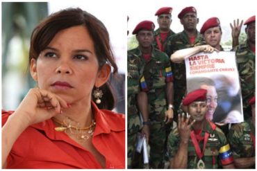 ¿AHORA SÍ ES DEMÓCRATA? La exdefensora del Pueblo chavista a los militares: “Aquí no se puede prestar lealtad a un solo ser humano” (+otras peticiones)