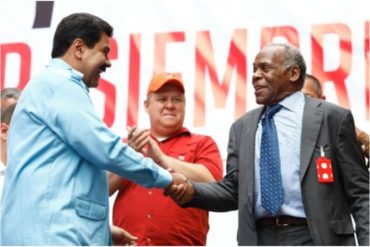 ¡NO LES DA PENA! Chavismo recurre de nuevo a Danny Glover para hablar a favor de las políticas Maduro