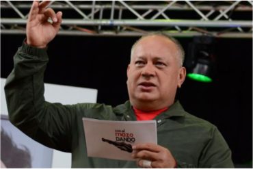 ¡DETESTABLE! Así se burló Diosdado Cabello de la expulsión de los eurodiputados que venían a reunirse con Guaidó