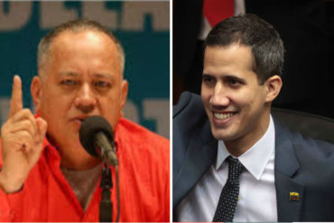 ¡QUÉ VULGAR! La grosera descarga de Diosdado Cabello contra Juan Guaidó: “Queda claro a quién le lames la suela”