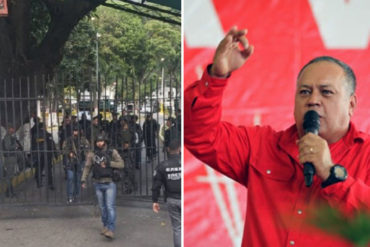 ¡TIEMPO RÉCORD! Cabello ofreció balance de operación en Cotiza: Van 27 detenidos, por ahora (niega “réplicas”)