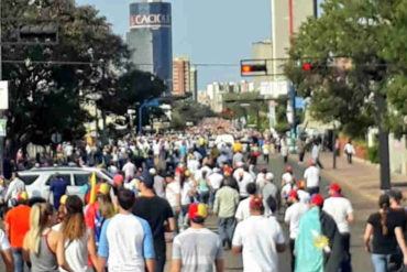 ¡SALIERON A LUCHAR! El contundente “gritemos con brío” de la maltratada Maracaibo que salió masivamente a las calles este #23Ene (+Videos)