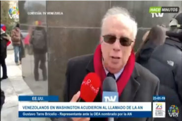 ¡CONTUNDENTE! Tarre listo para representar a los venezolanos en la OEA: Este #24Ene será el último consejo en donde esté Samuel Moncada