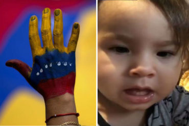 ¡LO MÁS TIERNO QUE VERÁS HOY! El «sí se puede» de la hija de Guaidó que derritió a más de uno en las redes (+Video)