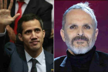 ¡RESPALDO TOTAL! Miguel Bosé sobre llegada de Guaidó al país: Bienvenido, presidente, todos contigo hasta el final