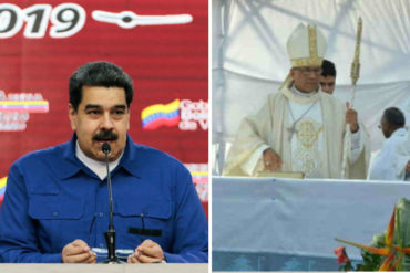 ¡NO TIENE LÍMITES! Maduro le lanzó al obispo que pidió la libertad para el país en la procesión de la Divina Pastora: «No respeta ni su propia sotana»