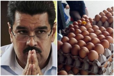 ¡DEPRIMENTE! Aumento salarial de Maduro solo alcanza para un cartón de huevos y un pollo (la inflación lo devoró)