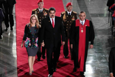 ¡ÚLTIMO MINUTO! Maduro llega al TSJ para su juramentación