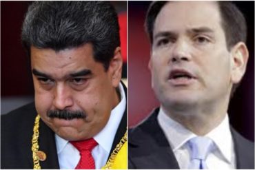 ¡AGÁRRATE, NICOLÁS! Marco Rubio le lanza fuerte advertencia a Maduro: “Si responde con violencia todas las opciones están sobre la mesa”