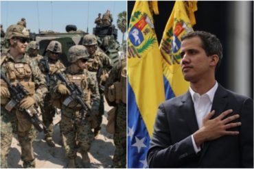 ¡LO DEJÓ CLARO! Guaidó sobre una intervención militar en Venezuela: “Ese elemento de fuerza está en la mesa”