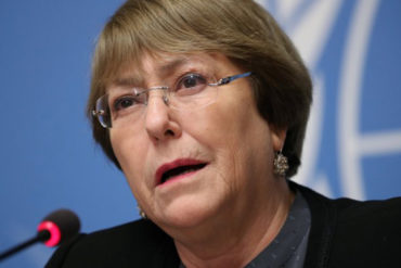 ¡FINALMENTE! Comisionada de Derechos Humanos de ONU Bachelet anuncia una misión a Venezuela