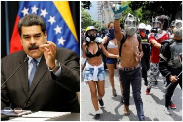 ¿TIENES MIEDO, NICO? La amenaza de Maduro contra los manifestantes: Le darán 20 años de cárcel a quienes sean capturados en la calle