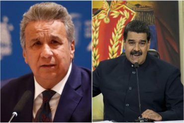 ¡LE CONTAMOS! Maduro califica de “estúpido” a Lenín Moreno y niega vínculos con las protestas en la región (+Video)