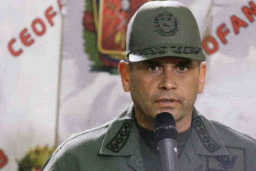 ¡VEA! Jefe del CEOFANB anuncia despliegue militar previo a la toma de posesión de Maduro (+Video)