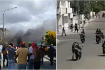 ¿HASTA CUÁNDO? Reportan represión en Carora y varios manifestantes detenidos por la GNB (+Video)