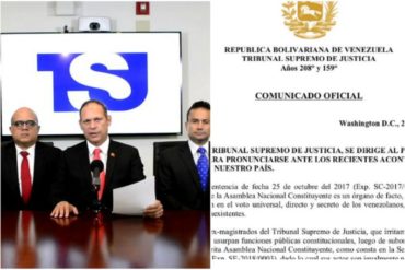 ¡LO HA DICHO! TSJ en el exilio advierte a venezolanos: “Deben desconocer toda autoridad usurpada” (+Comunicado)