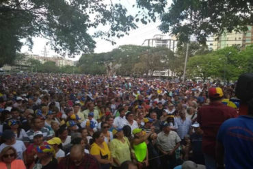 ¡ERIZANTE! “Fuera Maduro”, la consigna que retumbó en el Cabildo Abierto de Valencia (+Video)