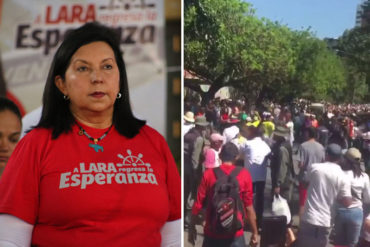 ¡ZAPATEADA! Carmen Meléndez fue abucheada y sacada de la procesión de la Divina Pastora a punta de mangos y mandarinas (+Video +Sóbate)